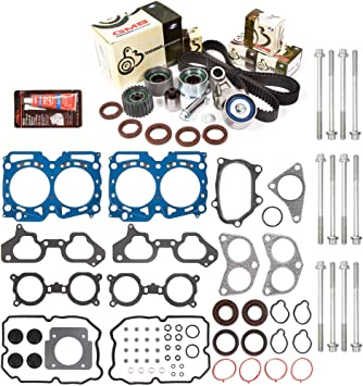 Photo 1 of Evergreen HSHBTBK9014 Head Gasket Set Timing Belt Kit Compatible with/Replacement for 06-12 Subaru TURBO 2.5 EJ255 EJ257
