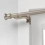 Photo 1 of \Twist and Shout Easy Install Curtain Rod - Room Essentials™ BRUSHED NICKEL 48-84in