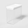 Photo 1 of BOX OF 4 8"W X 4"D X 8"H Plastic Food Storage Container Clear - Brightroom™