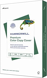 Photo 1 of Hammermill Cardstock, Premium Color Copy, 60 lb, 11 x 17-1 Pack (250 Sheets) - 100 Bright, Made in the USA Card Stock, 122556R , White-----PACKAGE OPENED AND PUT IN BAG PRIOR TO SHIPPING. NOT EXACT HOW MANY IF ANY SHEETS MISSING
