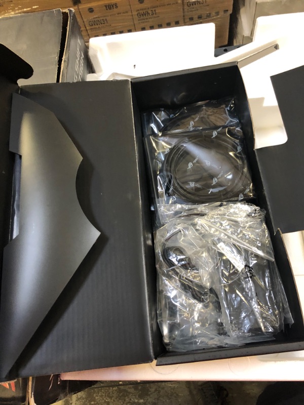 Photo 1 of ASUS ROG Swift 27” 1440P Gaming Monitor (PG279QM) - WQHD (2560 x 1440), Fast IPS, 240Hz, 1ms, G-SYNC, NVIDIA Reflex Latency Analyzer, DisplayHDR400, Eye Care, HDMI, DisplayPort, USB, Height Adjustable
