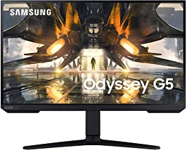 Photo 1 of Samsung G50A Gaming Monitor, 27 Inch 4K Gaming Monitor, Ultrawide Gaming Monitor, QHD Monitor, 165hz, HDR10, G-Sync (LS27AG500PNXZA)