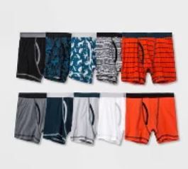 Photo 1 of 3 PACKS -- Boys' 10pk Boxer Briefs - Cat & Jack™  LARGE

