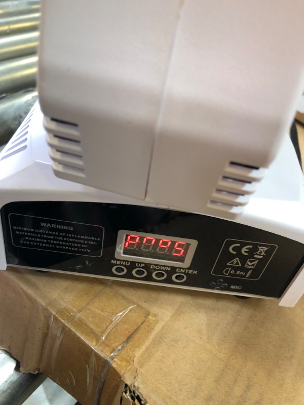 Photo 1 of U`King 100W LED Moving Head Light Stage Lighting DJ Lights 8 Gobos Beam Wash Light by DMX and Sound Activated Control Professional 9/11 Channels for Church Wedding Disco Party Nightclub Live Show
