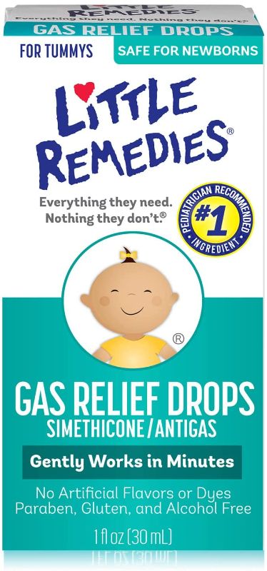 Photo 2 of (Bundle)    Little Remedies Gas Relief Drops | Natural Berry Flavor (EXP 12/20220) & Mommy's Bliss Organic Baby Vitamin D Drops 100 Servings (Pack of 1)- EXP 02/23)