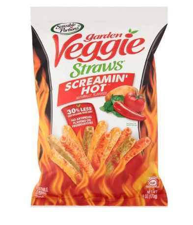 Photo 1 of  24 CT GARDEN VEGGIE STRAWS SCREAMIN' HOT ( EXP: 05/12/2022) 