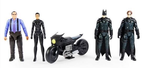 Photo 1 of DC Comics Batman Batcycle Pack with 4 Figures

