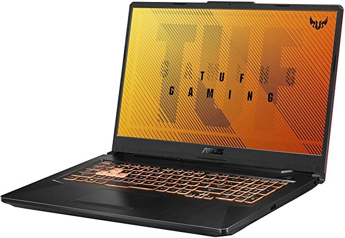 Photo 1 of ASUS TUF Gaming F17 Gaming Laptop, 17.3” FHD IPS-Type Display, Intel Core i5-10300H, GeForce GTX 1650 Ti, 8GB DDR4, 512GB PCIe SSD, RGB Keyboard, Windows 10, Bonfire Black, FX706LI-RS53