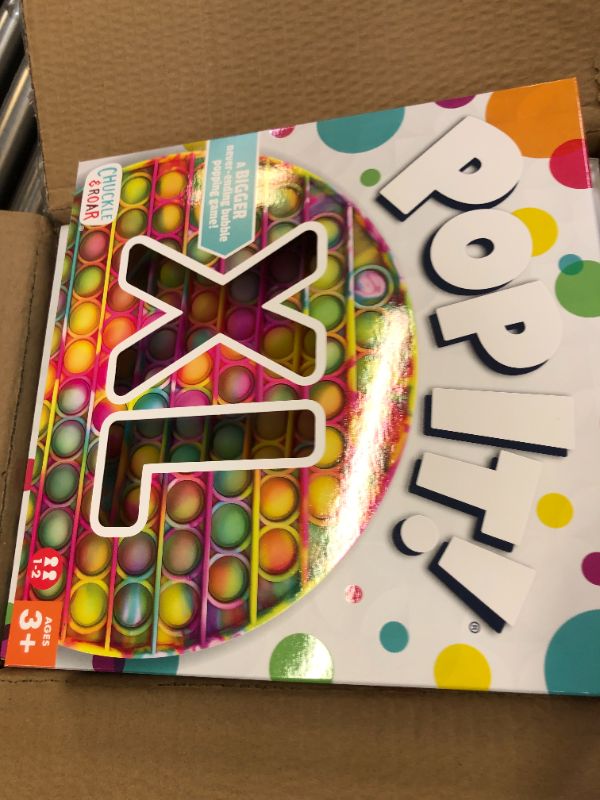 Photo 1 of Chuckle & Roar Pop It! XL The Jumbo Never-Ending Bubble Popping Fidget and Sensory Game - Tie Dye
6PACK
