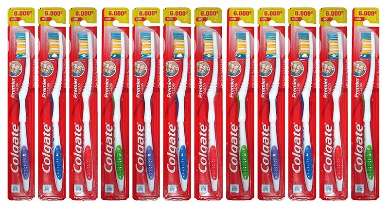 Photo 1 of Colgate Toothbrushes Premier Extra Clean (12 Toothbrushes)
