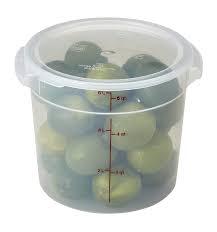 Photo 1 of Cambro (RFSC6PP190) Cover for 6 & 8 qt Round Containers
