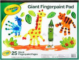 Photo 1 of 1 Pack Pads giant fingerpaint 16 in. x 12 in. 25 sheets
