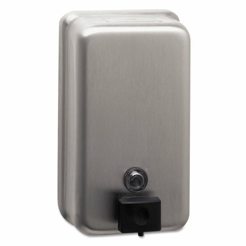 Photo 1 of Bobrick ClassicSeries Surface-Mounted Soap Dispenser 40oz Stainless Steel 2111
