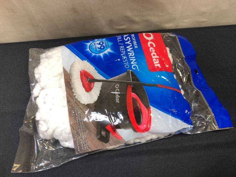 Photo 1 of O-Cedar EasyWring Spin Mop Refill - White