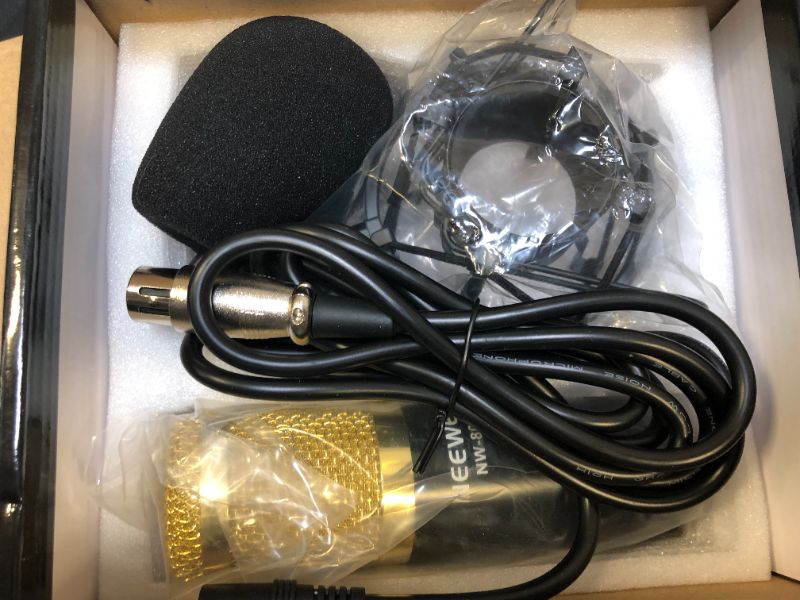 Photo 3 of Neewer Professional Studio Broadcasting Recording Condenser Microphone & NW- 35 Adjustable Recording Microphone 