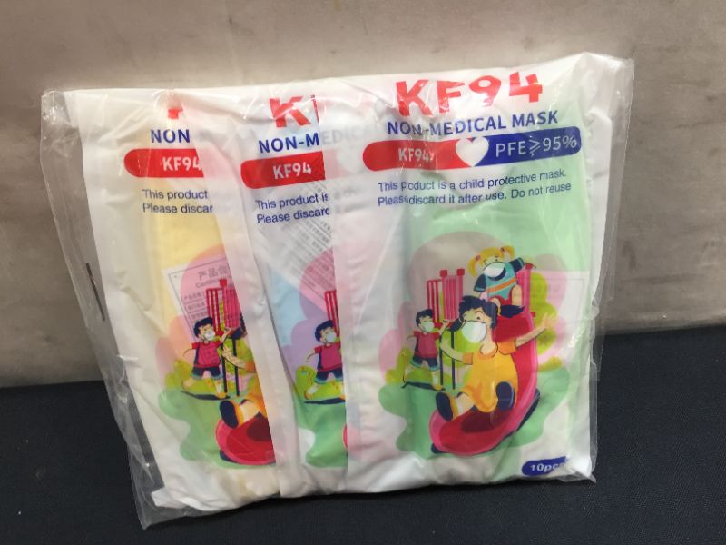 Photo 1 of KF94 Total 35 Packs Kids Face Mask