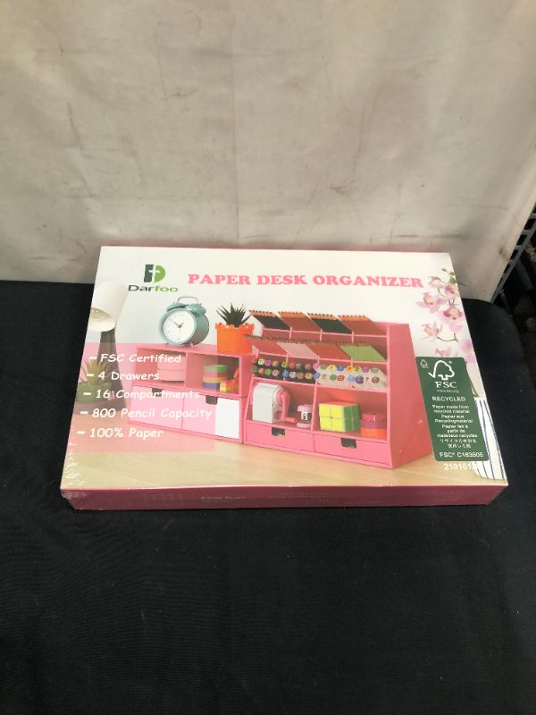 Photo 1 of desk organizer pink ( factory sealed ) 