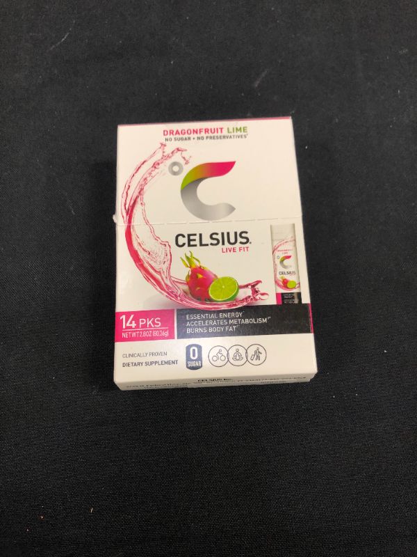 Photo 2 of 
Drago fruit Lime (14 Count) Celsius exp- 07/2023