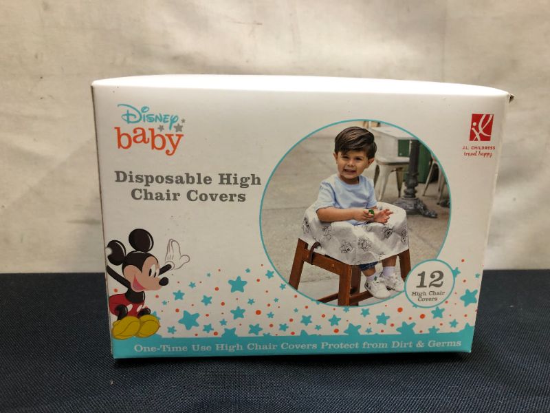 Photo 3 of Disney Baby by J.L. Childress Disposable Restaurant High Chair Cover - 12pk

