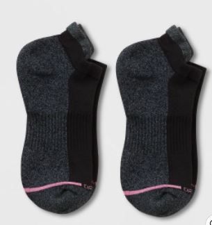 Photo 1 of 2 PACK - Dr. Motion Women's 2pk Mild Compression Ankle Socks 4-10