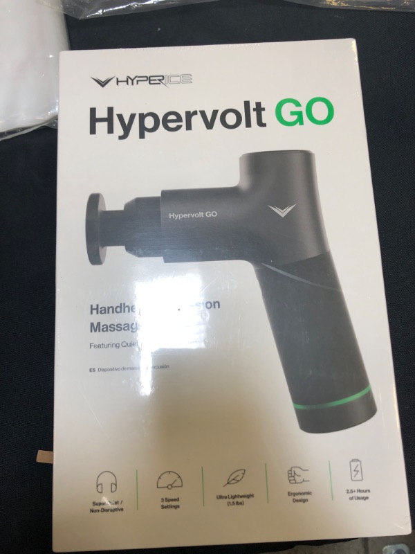 Photo 1 of Hyperice - Hypervolt GO - Black
