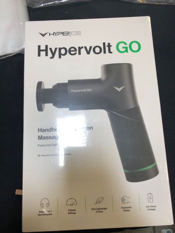 Photo 2 of Hyperice - Hypervolt GO - Black
