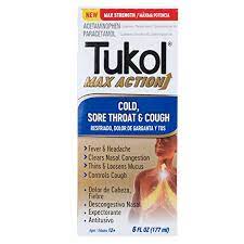 Photo 1 of  TUKOL Max Cold and Flu, 6 fl. oz. exp- 11/22