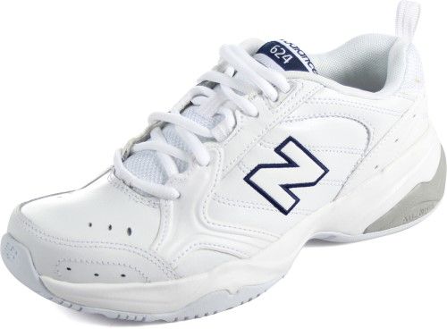 Photo 1 of New Balance Women's 624 Medium/Wide Training Shoes (White) - Size 9.0 2A