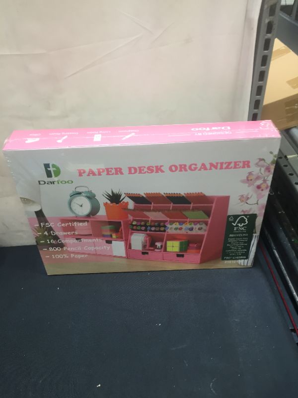 Photo 1 of Desk organizer pink ( factory sealed ) 