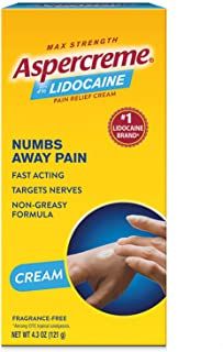 Photo 1 of Aspercreme with Lidocaine Maximum Strength Pain Relief Cream, 4.3 Oz
