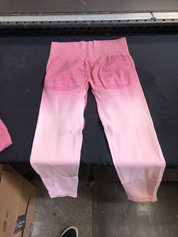 Photo 1 of WOMENS SMALL PINK LEGGINGS 