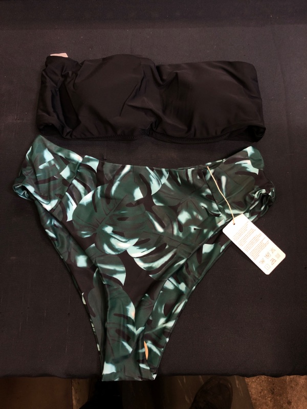 Photo 1 of 2 PC BATHING SUIT 
SIZE LARGE 