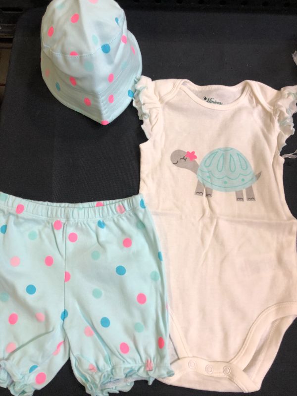 Photo 1 of baby clothes 2 piece with hat size 9-12 months 