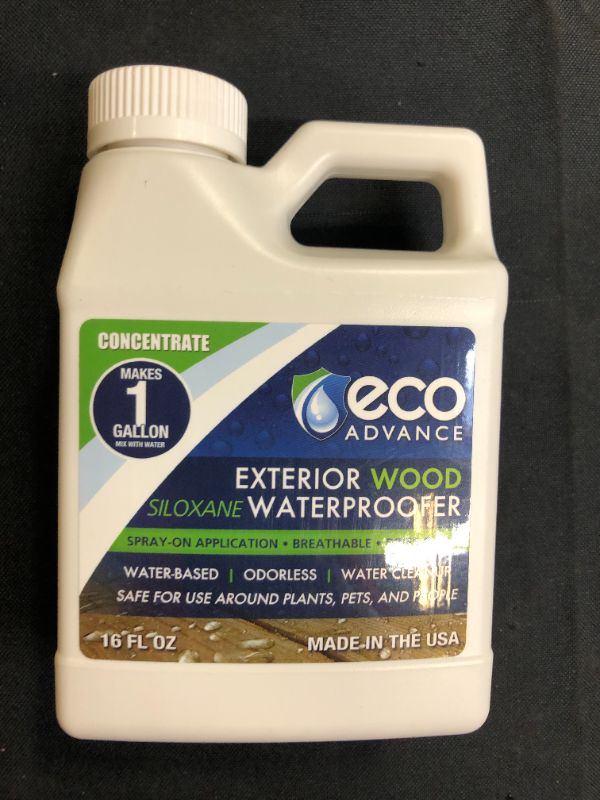 Photo 2 of Eco Advance Exterior Wood Waterproofer Concentrate 16 fl oz 