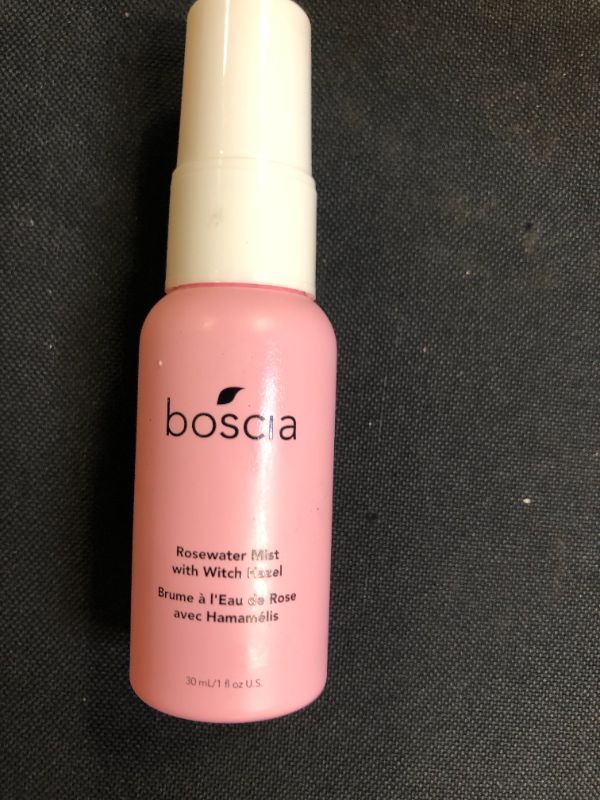 Photo 1 of Boscia Travel-Size Rosewater Mist with Witch Hazel, 1 fl. oz.

