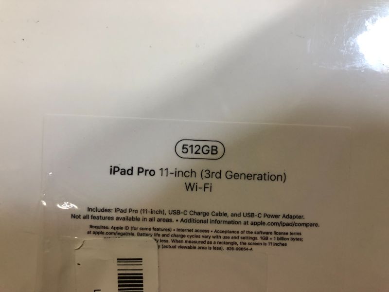 Photo 4 of 2021 Apple 11-inch iPad Pro (Wi-Fi, 512GB) - Space Gray
