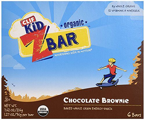 Photo 1 of Clif Kid ZBAR - Organic Granola Bars - Chocolate Brownie 3 count and 3 Chocolate Chip--bb July 2022


