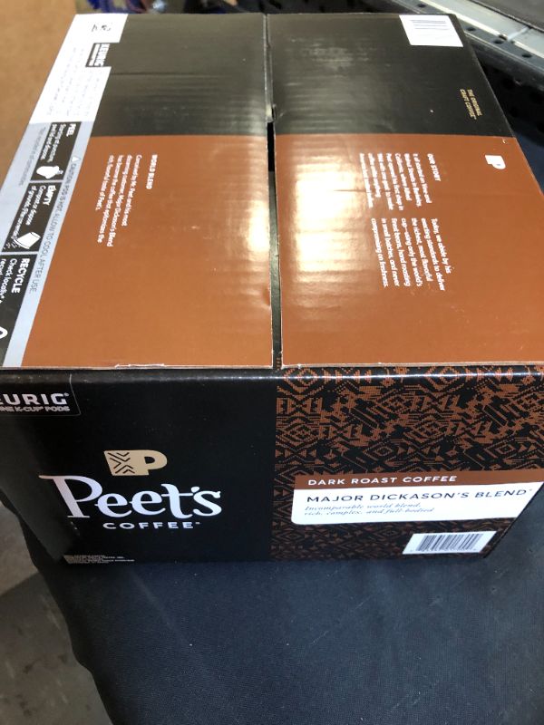 Photo 2 of Peet's Coffee, Major Dickason's Blend - Dark Roast Coffee - 75 K-Cup Pods for Keurig Brewers--bb Sep 2021

