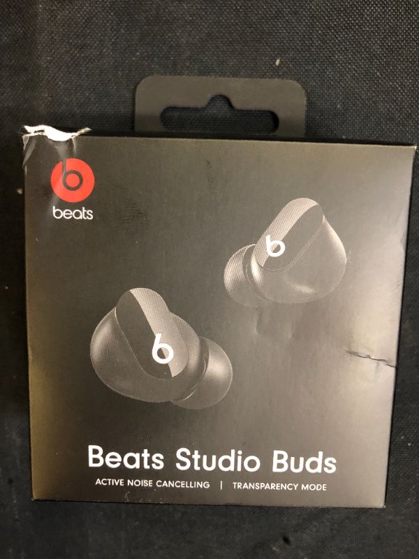 Photo 2 of Beats Studio Buds True Wireless Noise Cancelling Earphones, Black