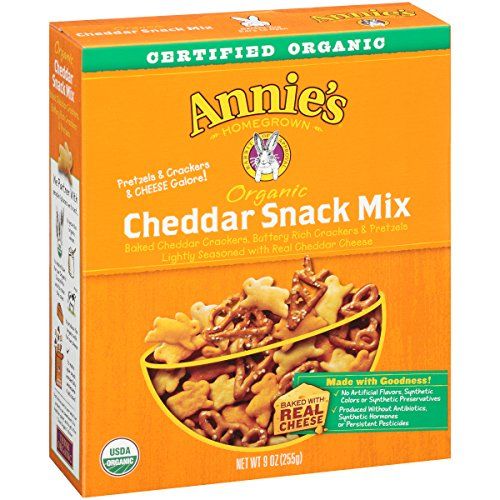 Photo 1 of Annie's Homegrown Organic Snack Mix Cheddar 9 oz 5 pack--bb May 2022
