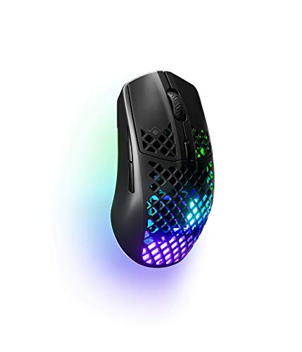 Photo 1 of SteelSeries Aerox 3 Wireless - Super Light Gaming Mouse - 18, 000 CPI TrueMove Air Optical Sensor - Ultra-lightweight Water Resistant Design - 200 Hour Battery Life

