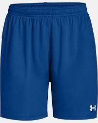 Photo 1 of UNDER ARMOUR WOMEN'S UA GOLAZO 2.0 SHORTS color blue size large 