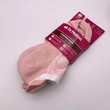 Photo 1 of Women's Dr. Motion 2-Pk. Compression Ankle Socks color pink size 9-11 