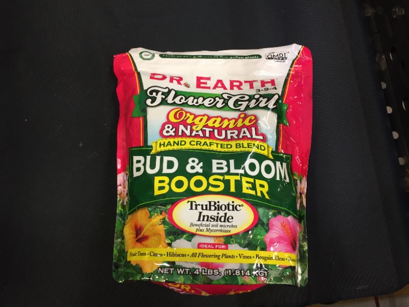 Photo 2 of DR EARTH Flower Girl Bud & Bloom Booster Fertilizer 4LB Bag 05/26/2025