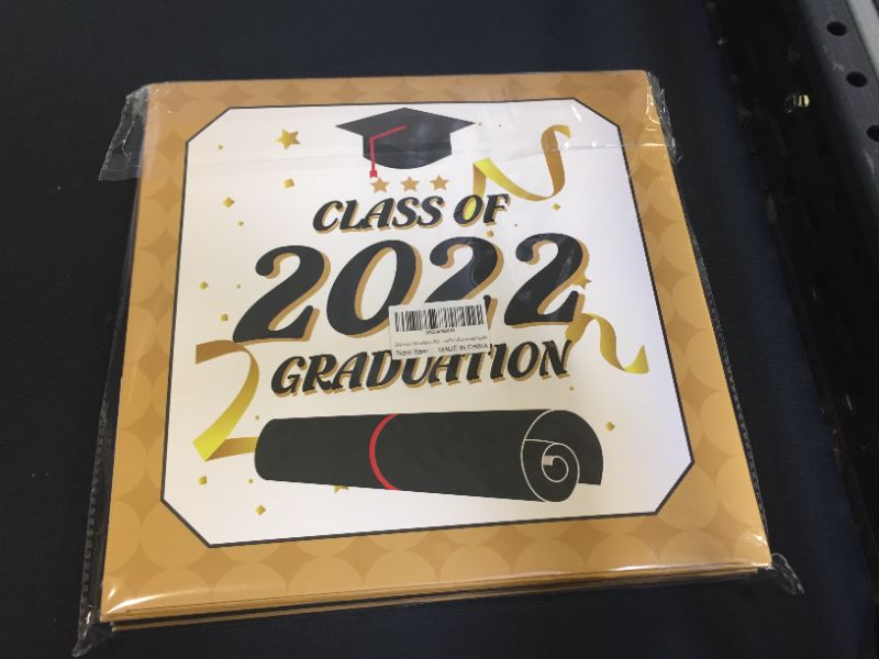 Photo 2 of 2022 Graduation Decorations Gold Black 4Pcs Graduation Balloon Boxes 2022 With Letters Grad for Class Graduation Party Decorations Supplies
