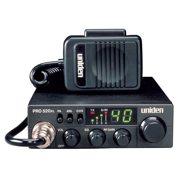 Photo 1 of UNIDEN PRO520XL 40-Channel 4-Watt Compact CB Radio