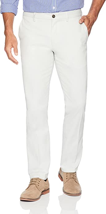 Photo 1 of Amazon Essentials Men's Slim-fit Wrinkle-Resistant Flat-Front Chino Pant 35W32L
