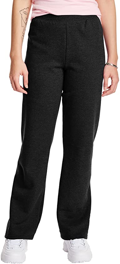 Photo 1 of Hanes ComfortSoft EcoSmart Women's Open Bottom Leg Fleece Sweatpants
XL