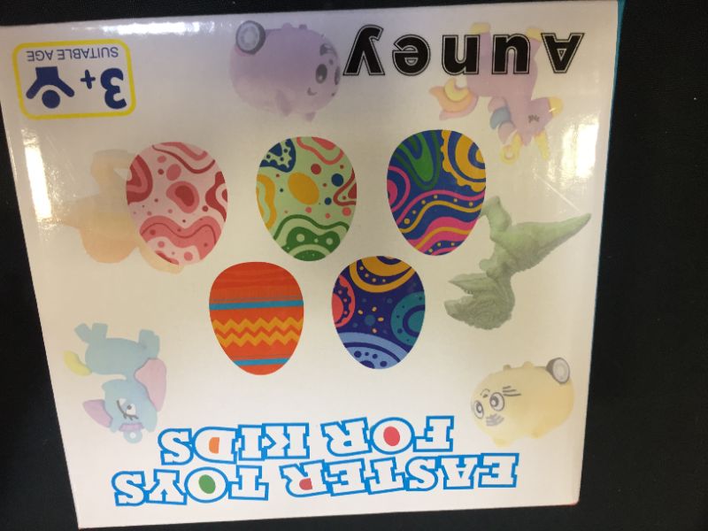 Photo 1 of Auney 12Pcs Prefilled Easter Eggs Filled with Pony Keychains Toys for Kids Easter Party Favors, Easter Basket Stuffer, Pre Filled Easter Eggs, Easter Egg Hunt