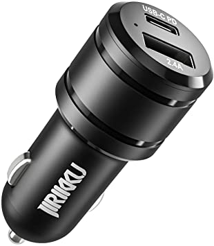 Photo 1 of USB C Car Charger,Efficient Heat Dissipation 32w PD&QC 3.0 Fast JIRIKKU Type-c Car Charger Compatible Apple iPhone,ipad,Android,Tablet,Dash Cam,Other USB Devices